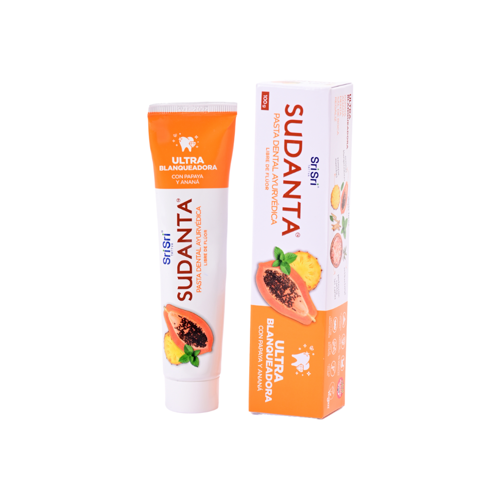 PASTA SUDANTA ULTRA BLANQUEADORA X 100G - SRI SRI