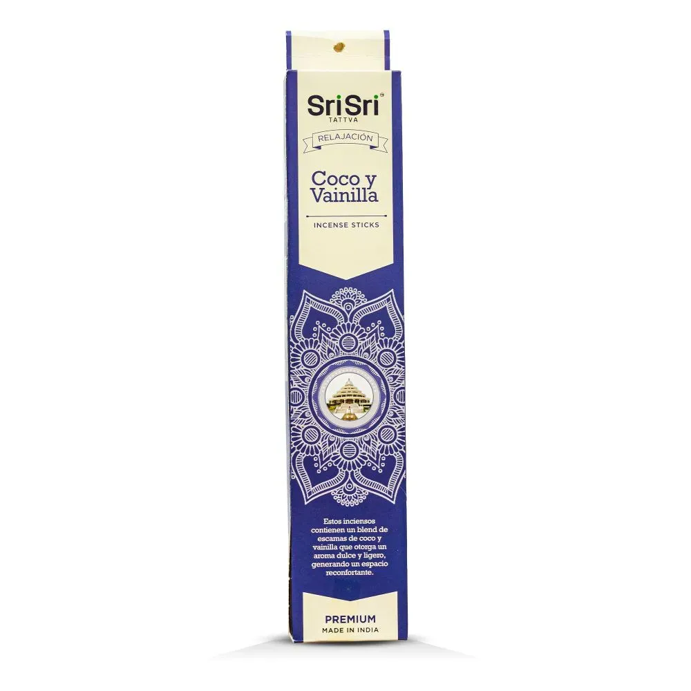 COCO-VAINILLA INCENSE STICKS X 20G - SRI SRI
