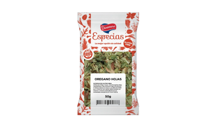 OREGANO EN SOBRE SIN TACC X 20G - DICOMERE