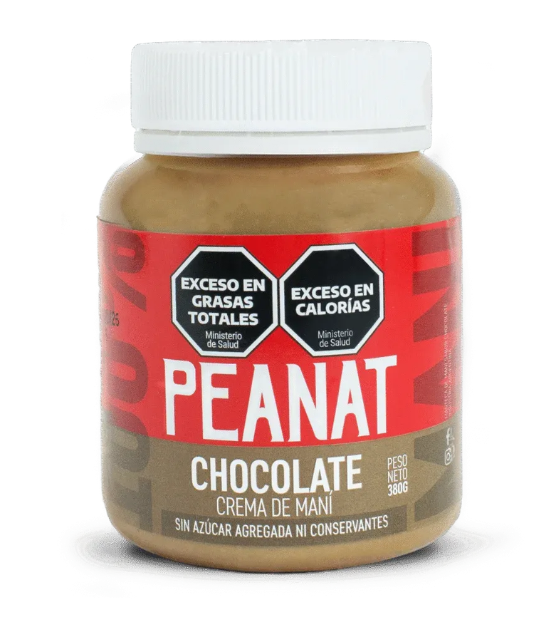 CREMA DE MANI CHOCOLATE X 380G - PEANAT