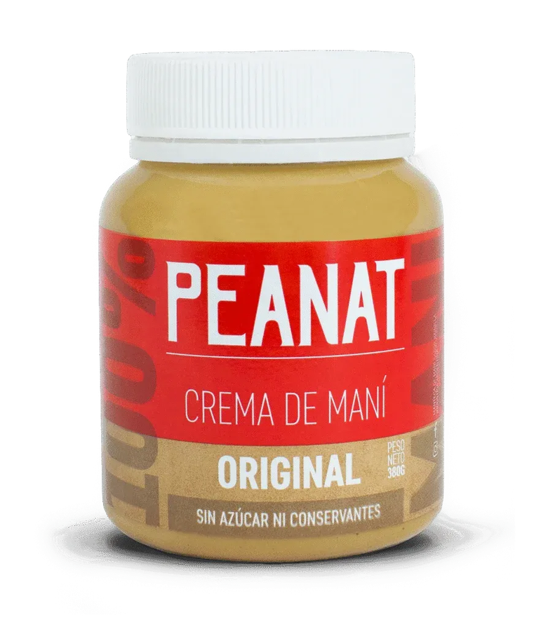 CREMA DE MANI ORIGINAL X 380G - PEANAT