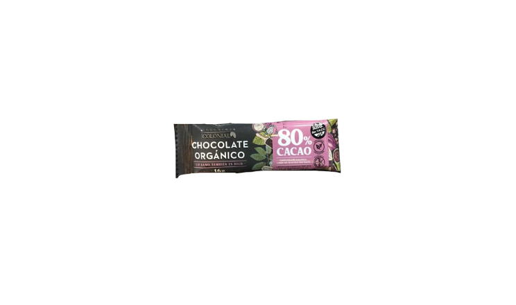 CHOCOLATE ORGANICO %80 CACAO X 16G - COLONIAL